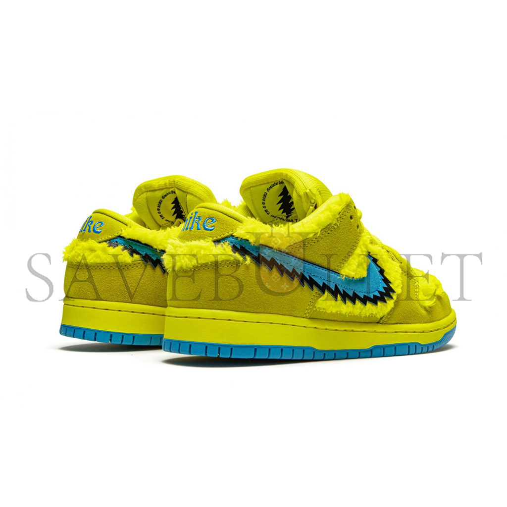 NIKE GRATEFUL DEAD X NIKE SB DUNK LOW YELLOW BEAR CJ5378-700